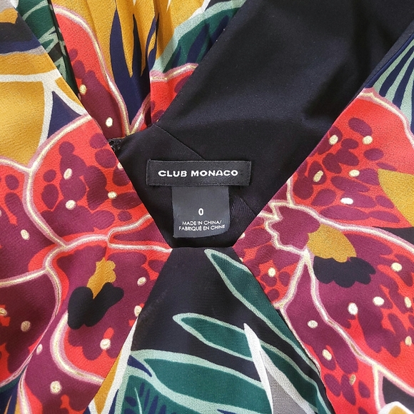 Club Monaco Zorbina Tropical Coconut Girl Dress - Picture 5 of 10